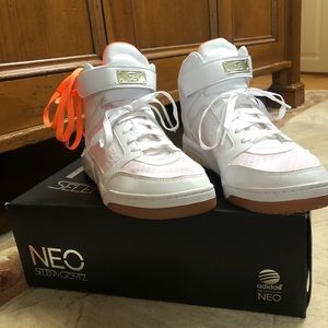 Adidas white sneakers